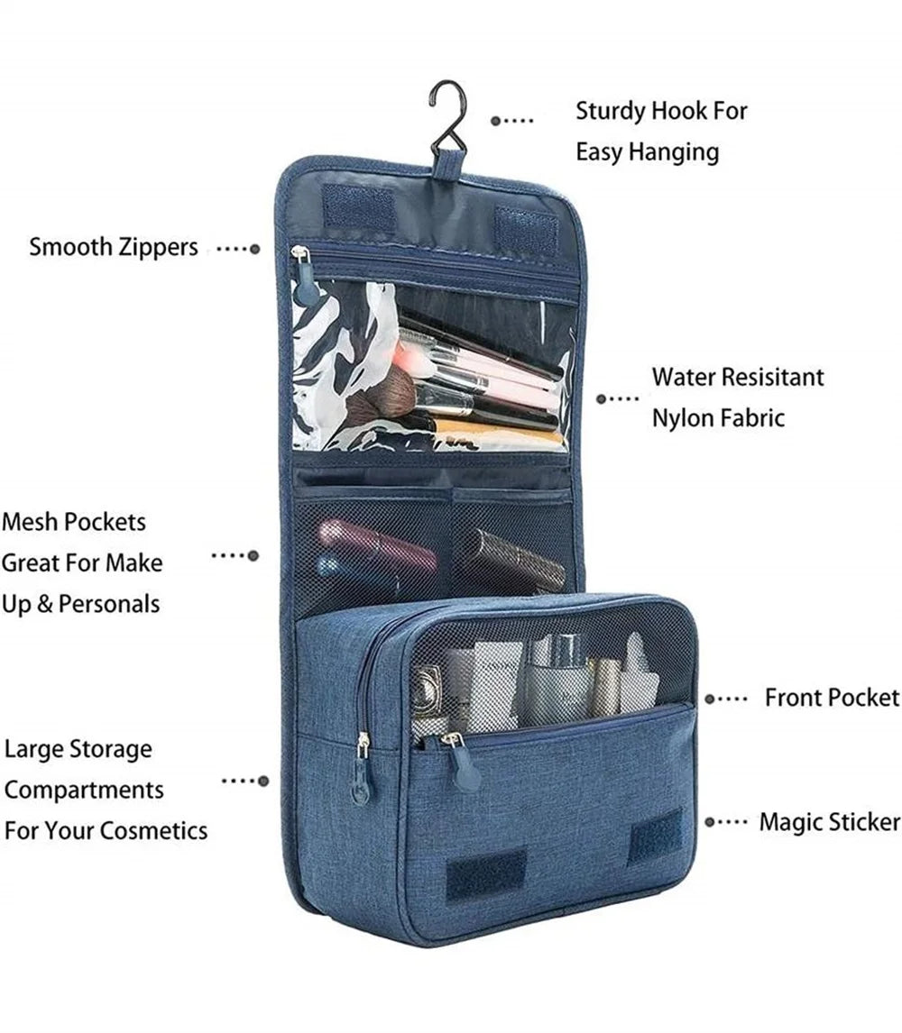 Large Capacity Waterproof Oxford Travel Storage Bag with Hanging Hook