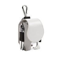 Mini Leather Golf Ball Storage Pouch with Waist Clip