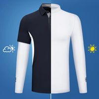 PGM Golf Apparel Men Sunscreen Clothing Ice Silk Long Sleeve Top Ice Feel Anti UV Cool Breathable High Elasticity Sports T-shirt - Buy online at  Vibe In Cart.