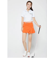 TTYGJ Golf Tennis Skirt for Women Pleated Golf Skirt Ladies High Waist Korean Athletic Skort A-lind Pantskirts with Inner Shorts