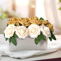 10~100pcs Rose Artificial Flowers Foam Fake Roses Wedding Bouquets Centerpieces Mothers Day Valentines Gifts Party Decoration - Buy online at  Vibe In Cart.