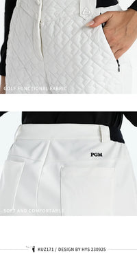 PGM Women Golf Short New Lady Clothing Autumn and Winter Warm Thicken Shorts High Waist Sports Trousers Windproof Girl Wear