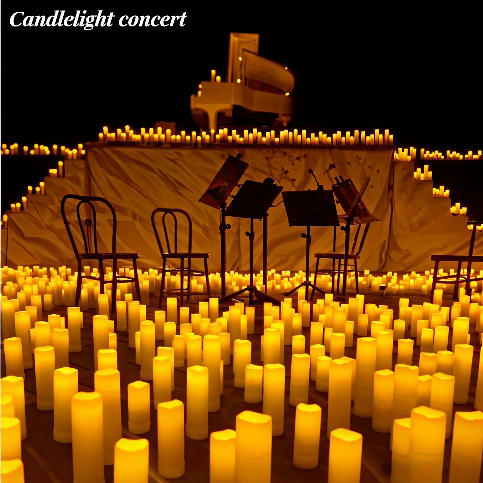 12-120PCS Wedding LED Candles Flickering Decor Flameless Candles Battery Operated with Remote Control Tealight Dinner Home Party - Buy online at  Vibe In Cart.