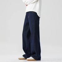 KSTUN 2025 Fall/Winter Baggy Jeans Men Wide Leg Pants Loose Boot Cut Jeans Classic Denim Blue Men's Trousers Hiphop Streetwear - Buy online at  Vibe In Cart.