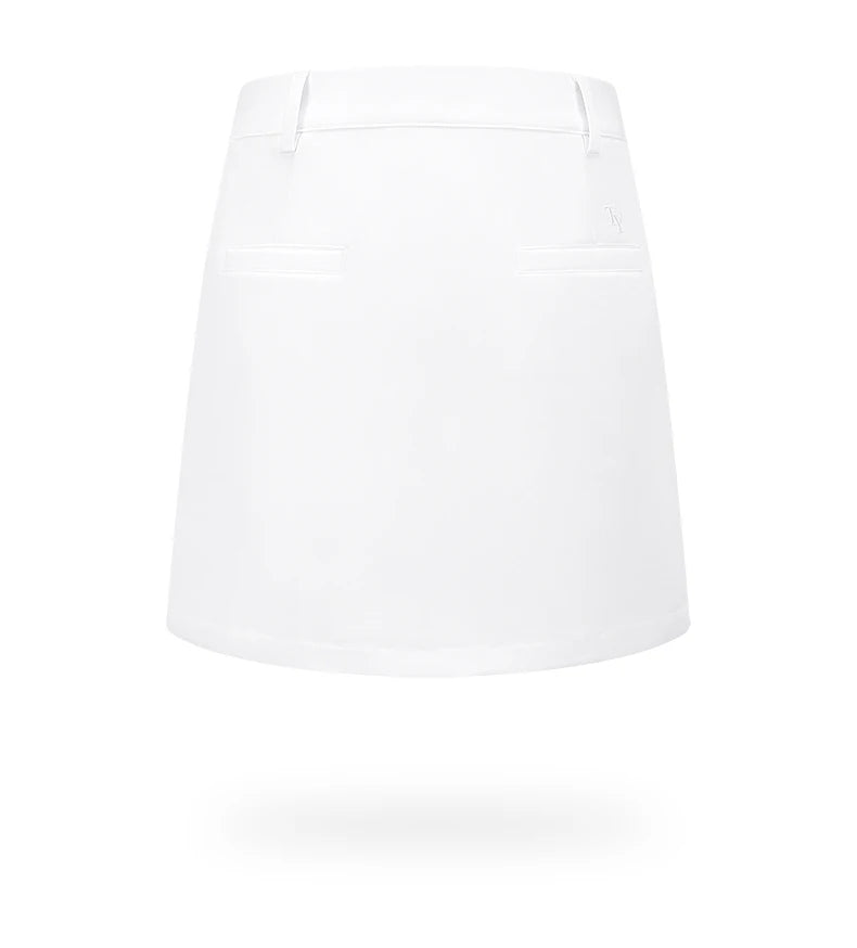 TTYGJ New Golf Skirt Women Spring Autumn Fashion A-lined Skirt Ladies Outdoor Sports Skorts Casual Golf Wear with Inner Shorts