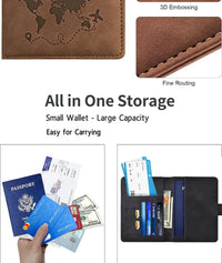 Travel Passport Holder in PU Material for Men and Women
