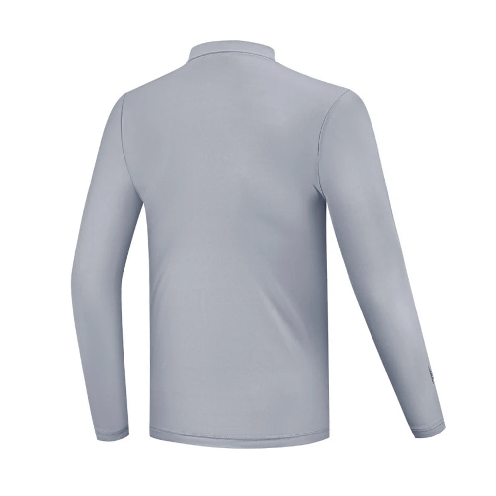 PGM Golf Apparel Men Sunscreen Clothing Ice Silk Long Sleeve Top Ice Feel Anti UV Cool Breathable High Elasticity Sports T-shirt - Buy online at  Vibe In Cart.