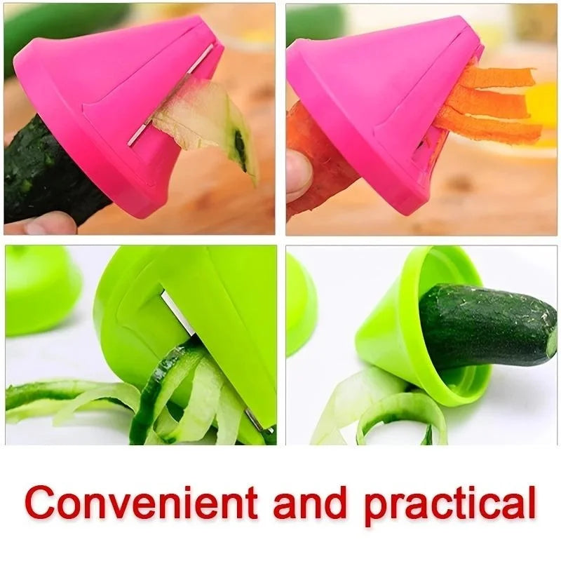 Kitchen Rotating ShredderSpiral Peeler Manual Vegetable Slicer Fruit Potato Radish Grater Kitchen Gadgets Kitchen Accessories - Buy online at  Vibe In Cart.