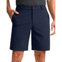 Men's Solid Color Multi-Pocket Cargo Shorts for Outdoor Activities
