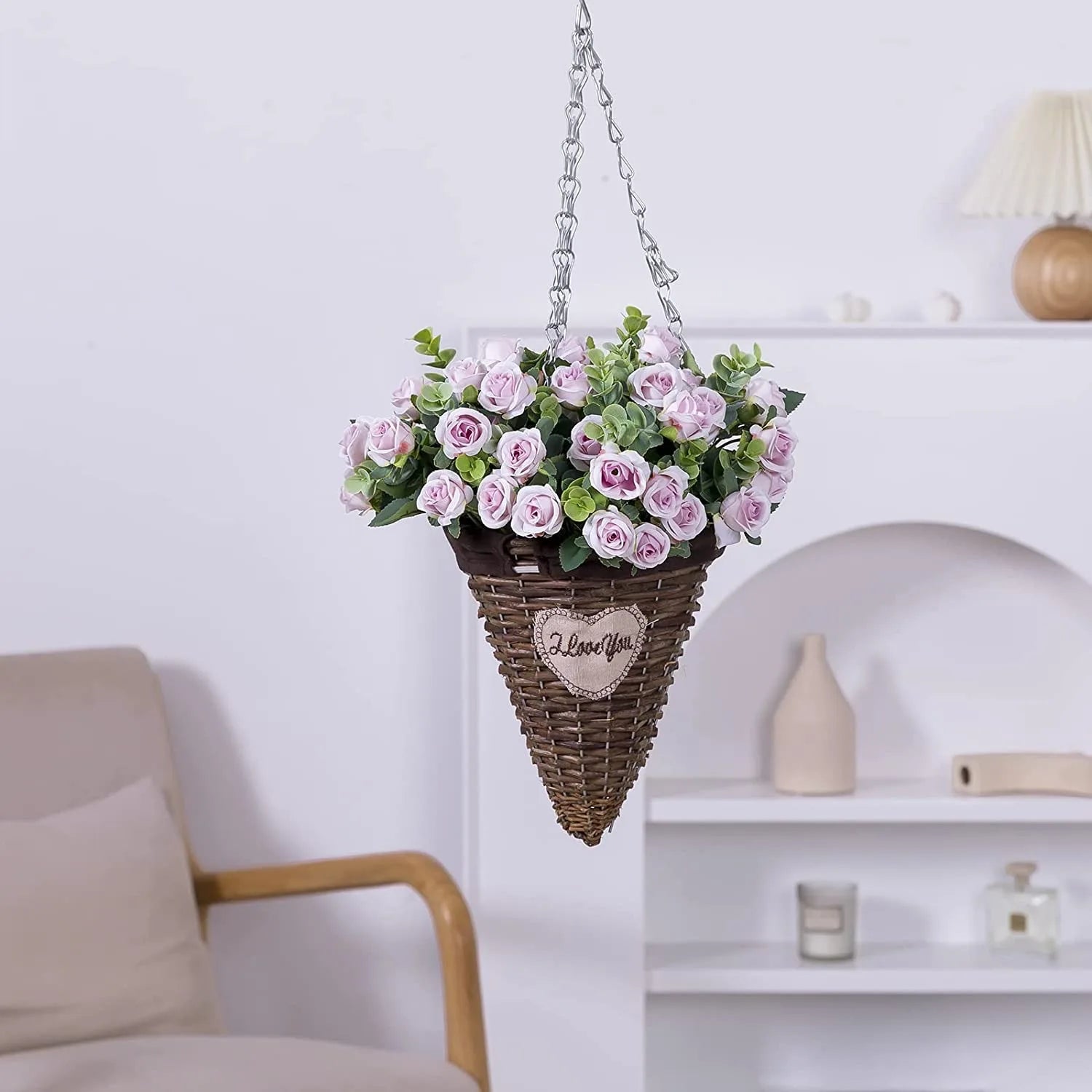 10 Heads Artificial Flower Silk Rose white Eucalyptus leaves Peony Bouquet Fake Flower for Wedding Table Party Vase Home Decor - Buy online at  Vibe In Cart.