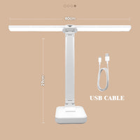 LED Desk Lamp 3 Levels Dimmable Touch Night Light USB Rechargeable Eye Protection Foldable Table Lamp For Bedroom Bedside Desk - Buy online at  Vibe In Cart.