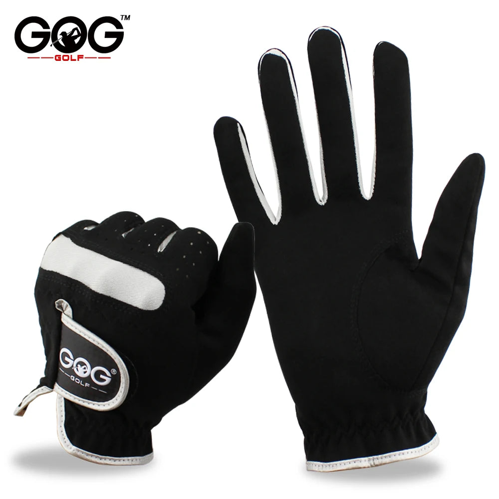 1 Pcs Men's Golf Glove Left Hand Right Hand Micro Soft Fiber Breathable Golf Gloves Men Color Black Brand GOG - Buy online at  Vibe In Cart.