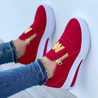 Women Platform Shoes Casual Slip on Shoes Fashion Loafers Ladies Sneakers Tennis Chaussure Femme Sneaker Woman - Buy online at  Vibe In Cart.