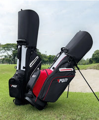 Lightweight Unisex Nylon Golf Rack Bag with 14 Insertions and Shoulder Strap