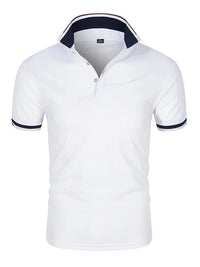 2025 new Polo T shirt for Men White Casual Short Sleeve Golf Polo Shirts Homme New Summer Clothes High Quality Ropa Hombre - Buy online at  Vibe In Cart.