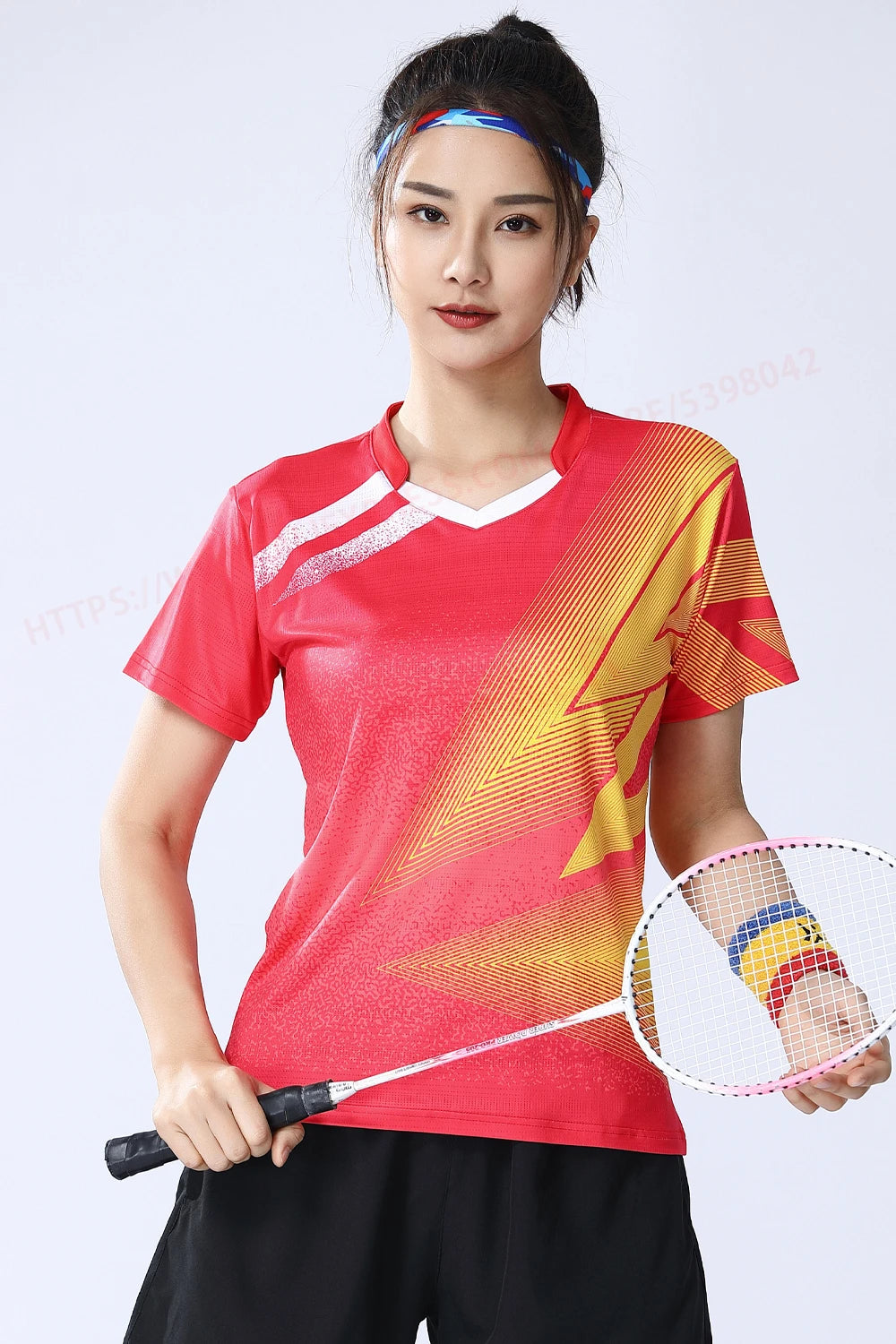 Women Table Tennis T-shirts Gradient Prints Badminton Sports Shirt Quick Dry Team Sportswear Tee Polyester Training Short Sleeve - Buy online at  Vibe In Cart.