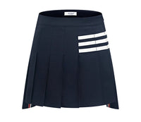 Women's High-Waist Pleated Golf Skort with Shorts XS-XL Cotton Polyester