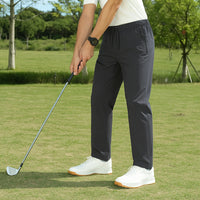 Golf Pants for Men Summer Thin Quick Dry Stretchy Pants Men Drawstring Casual Zippered Pockets Outdoor Trousers Summer Pants Men - Buy online at  Vibe In Cart.