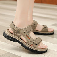 Sandals men summer fashion new style outdoor wear soft sole wear-resistant anti slip anti odor breathable dual-use beach sandals - Buy online at  Vibe In Cart.