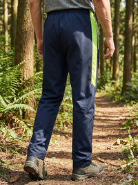 Men's Colorblock Patchwork Sports Pants with Zipper Side Pockets Spring Fall Breathable Quick Dry Hiking Running Trousers - Buy online at  Vibe In Cart.