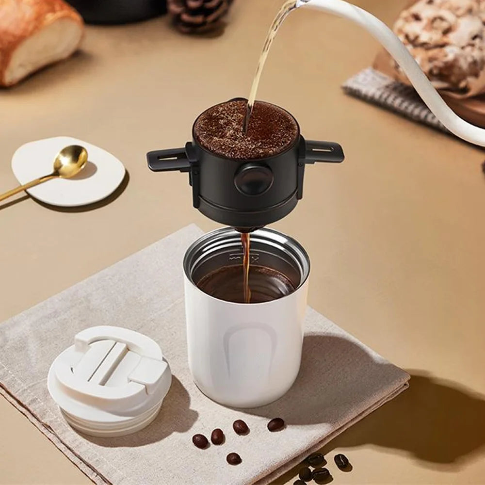 Thermos Bottle Cup Thermal Coffee Mug Mini Tumbler Cup Stainless Steel Thermo Coffee Travel Mug Insulated Vacuum Flask Drinkware - Buy online at  Vibe In Cart.