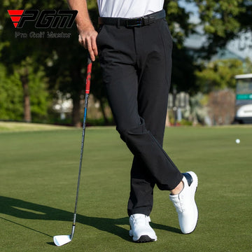 PGM Men Golf Pants Spring Summer Elastic Belt Sports Pant KUZ201 - Buy online at  Vibe In Cart.