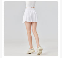 Tennis Skirt for Women with Sun Protection Athletic High-waisted Sun Block Skort Pleated Golf High-Waisted Pleated Shorts Bottom - Buy online at  Vibe In Cart.