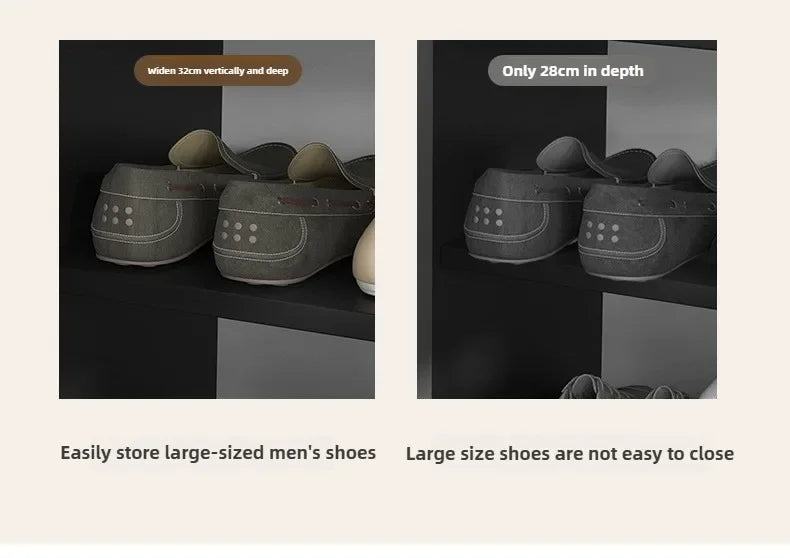 Wall mounted shoe rack, home entrance, multi-layer storage, artifact storage, dormitory, dust-proof shoe cabinet, entrance - Buy online at  Vibe In Cart.