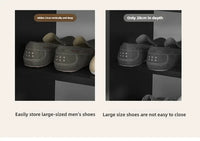 Wall mounted shoe rack, home entrance, multi-layer storage, artifact storage, dormitory, dust-proof shoe cabinet, entrance - Buy online at  Vibe In Cart.