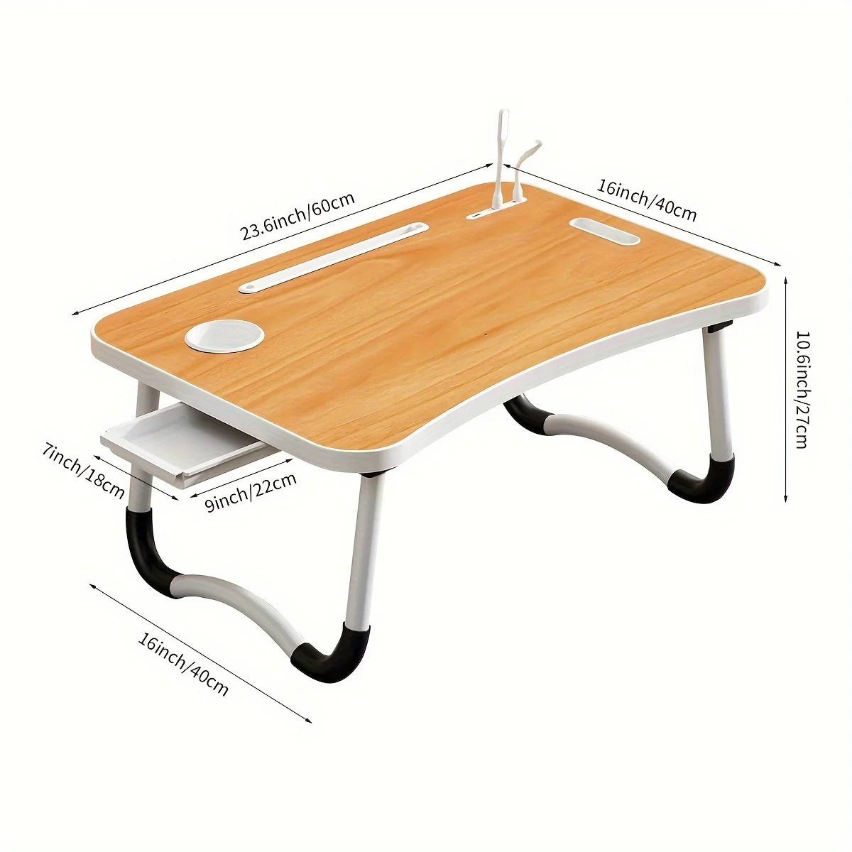 Ultra Large Portable Laptop Bed Table Foldable Desk, Computer Desk computer desk  desk table  furniture  laptop standing desk - Buy online at  Vibe In Cart.