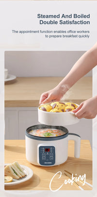 Electric Rice Cooker Multicooker Multifunction Pot Mini Hotpot Pan Soup Home Appliances for The Kitchen Pots Offers 1-2 People - Buy online at  Vibe In Cart.