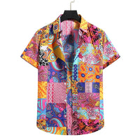 Summer 3D Graffiti Blossom Printed Shirts For Men Children Fashion Streetwear Long Sleeve T Shirt Unisex Hawaiian Shirts Blouses - Buy online at  Vibe In Cart.