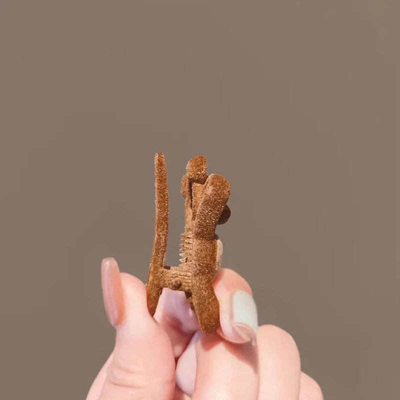 Cute Flocking Cartoon Bear Metal Hairpin For Women Girls Sweet Hair Ornament Side Hair Clip Barrette Fashion Hair Accessories. - Buy online at  Vibe In Cart.