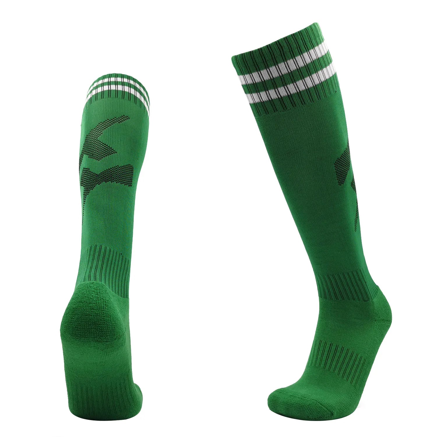 Kids Long Tube Knee Cotton Socks for Football and Running