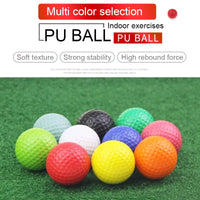10pcs PU Foam Solid Sponge Soft Indoor Golf Practice Ball 4.2cm Children's Stress Relief Kneading Toy Golf Contact Accessories - Buy online at  Vibe In Cart.