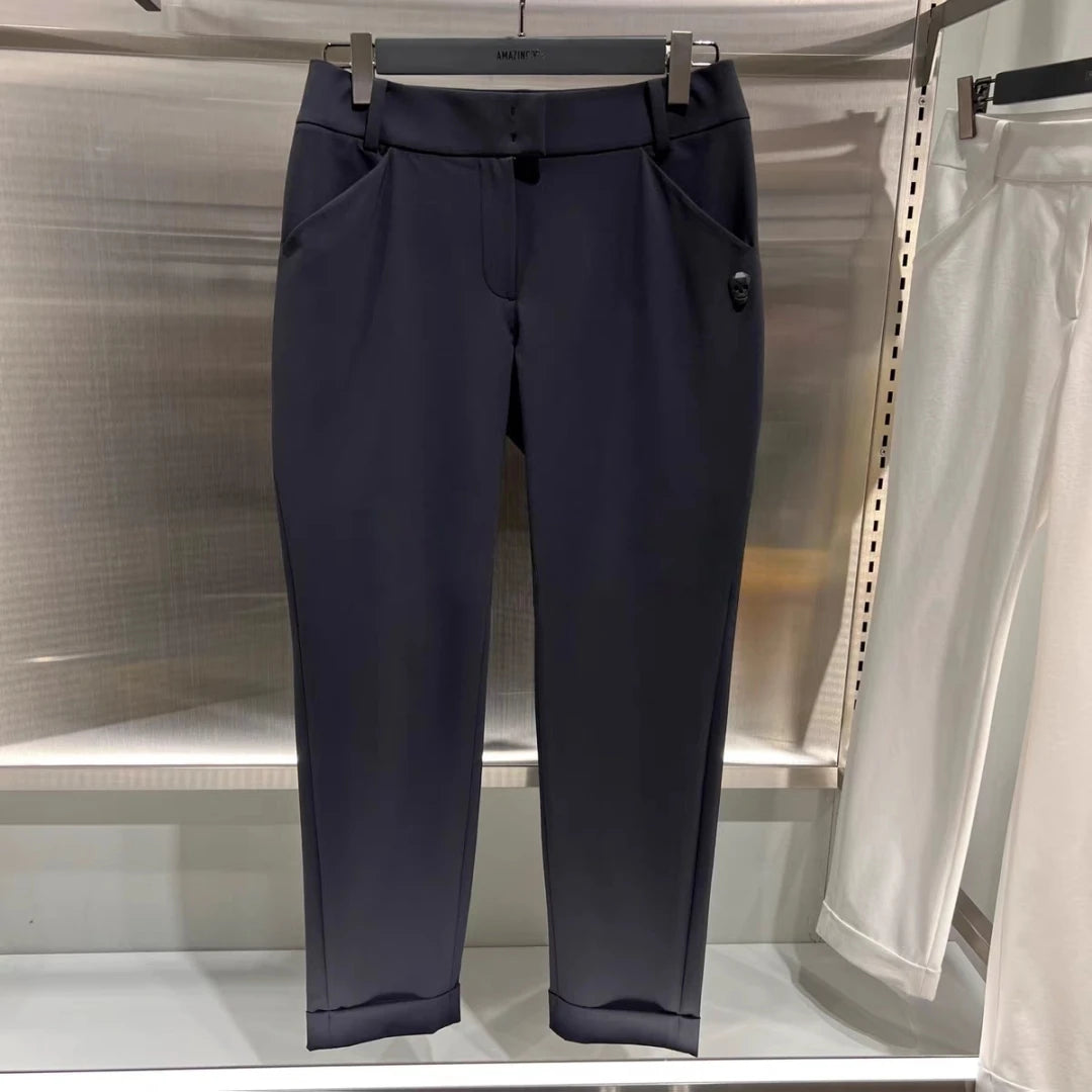Women's Fall Golf Wear Casual Straight-Leg Pants Versatile for Sports - Buy online at  Vibe In Cart.