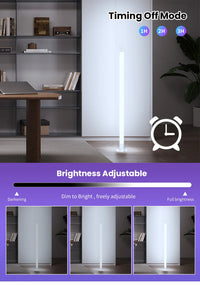RGB LED Floor Lamp Remote & APP Control Music Sync Corner Lighting Modern Mood Lighting for Bedroom Living Room Gaming decor - Buy online at  Vibe In Cart.