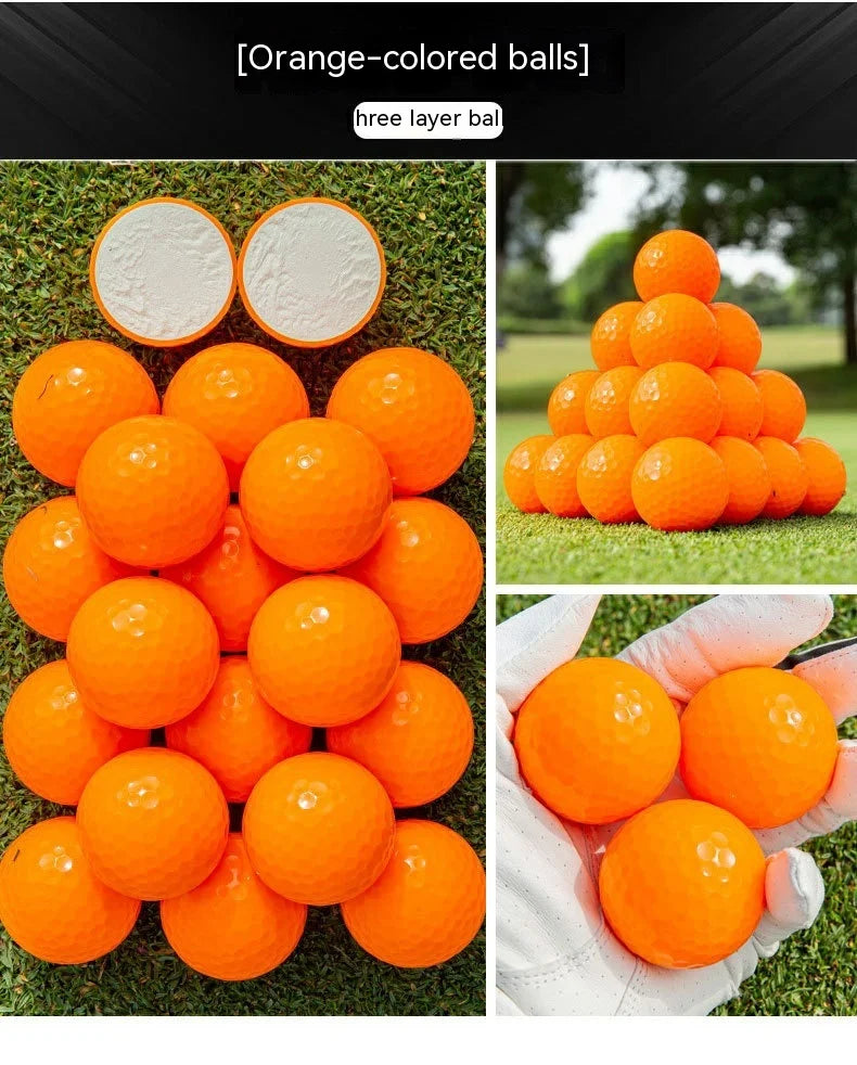 5Pcs/Pack PGM Golf Color Ball New Golf Color Ball Two/Three Layer Practice Ball Multi Color Solid Ball  Q006 - Buy online at  Vibe In Cart.
