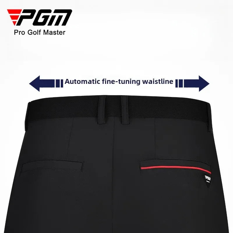 PGM Men's Golf Pants Summer Waterproof Antibacterial Elastic Waistband Sports Pants KUZ182 - Buy online at  Vibe In Cart.