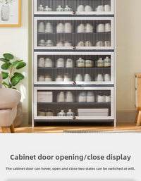 Simple shoe cabinet, household door storage artifact, space-saving indoor good-looking multi-layer dustproof large-capacity - Buy online at  Vibe In Cart.