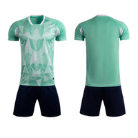 Customizable Unisex Soccer Jersey and Shorts Kit for Adults
