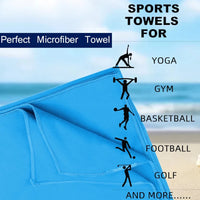 Outdoor Sports Super Absorbent Soft Quick Drying Towel, Travel Towel, can be used for travelling, yoga, beach，bathing - Buy online at  Vibe In Cart.