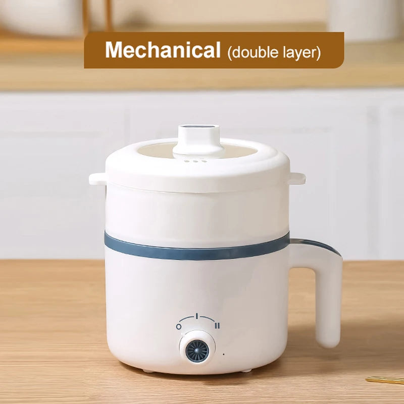 Electric Rice Cooker Multicooker Multifunction Mini 1.8L for 1-2 People