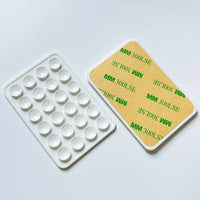 Universal Wall Phone Holder with Adhesive Suction and Anti-Slip Grip