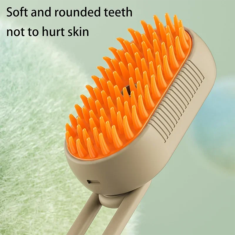 Plastic Pet Spray Grooming Comb with Water Mist for Dogs and Cats