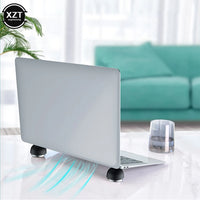 Foldable Mini Plastic Laptop Stand with Cooler