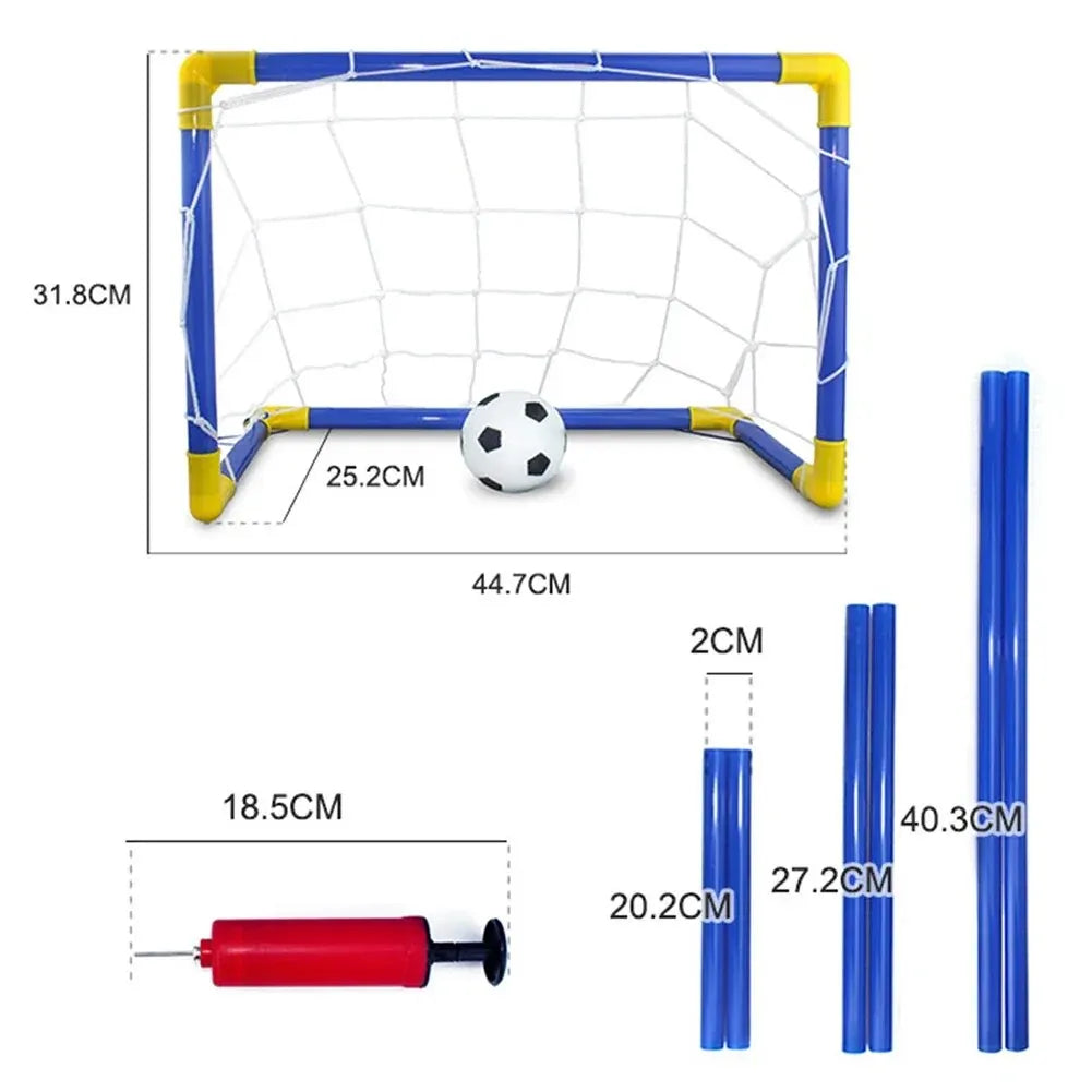 1PC Indoor Mini Folding Soccer Goal Net Plastic Football Post Frame Set Inflatable Kids Sport Toys For Indoor Outdoor Team Games - Buy online at  Vibe In Cart.