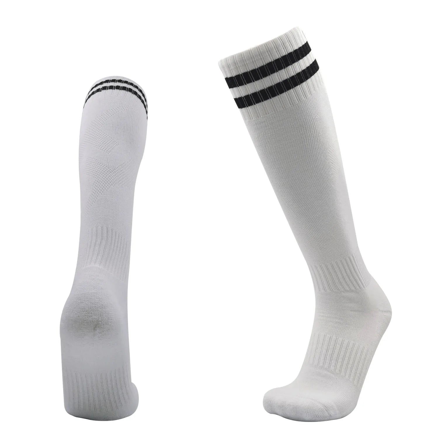 Kids Long Tube Knee Cotton Socks for Football and Running