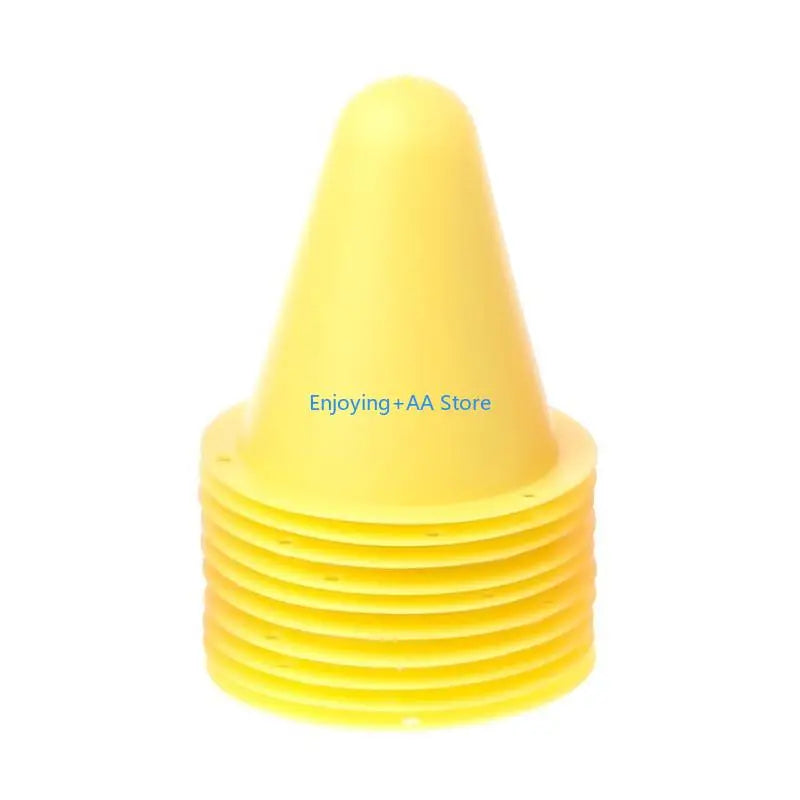 Y98F 10 Pcs Skate Marker Cones Roller Football Soccer Training Equipment Marking Cup - Buy online at  Vibe In Cart.