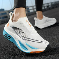 Unisex 2025 Full Carbon Plate Running Shoes Professional Marathon Racing Lightweight Bounce Cushion Breathable Sports Sneakers - Buy online at  Vibe In Cart.